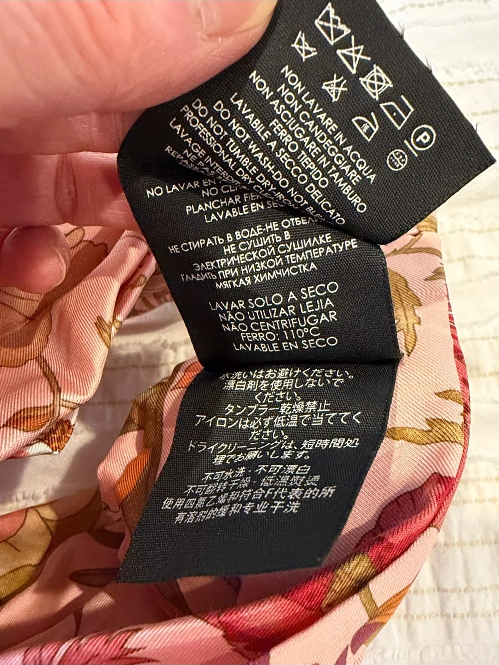 Gucci designer silk
